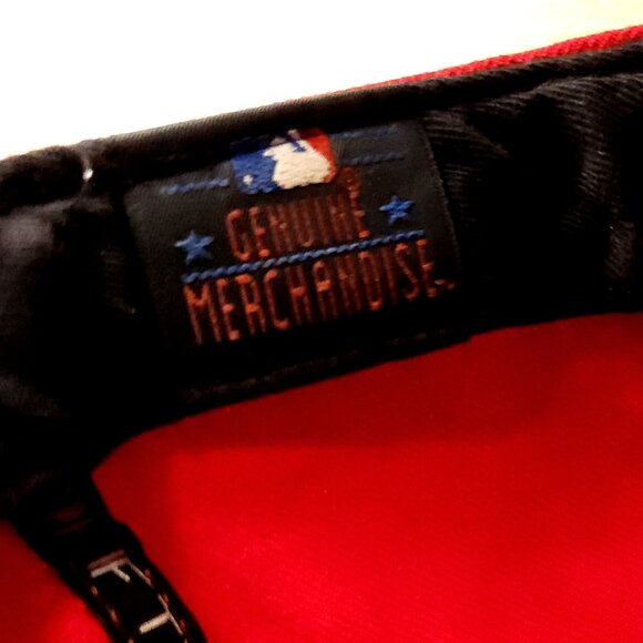 New Era Vintage Boston Red Sox Red White State Logo Embroidered Fitted 7 5/8 Hat - Picture 9 of 9